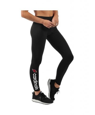 Women's Black Arizona Cardinals Post Season Leggings Black $26.09 Pants