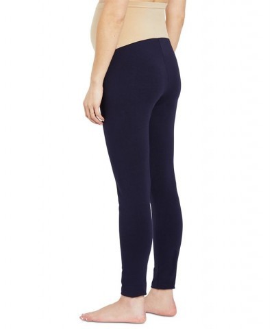 Essential Stretch Maternity Leggings Blue $13.80 Pants