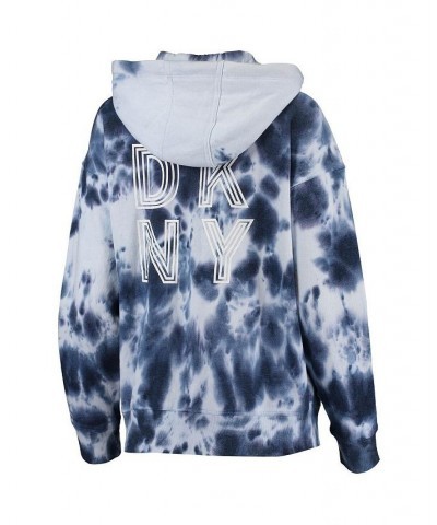 Women's White and Navy Boston Red Sox Dakota Tie-Dye Half-Zip Hoodie White, Navy $39.90 Sweatshirts