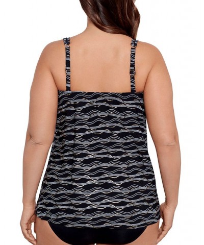 Plus Size Linked In Mirage Underwire Tankini Top Linked In $81.00 Swimsuits