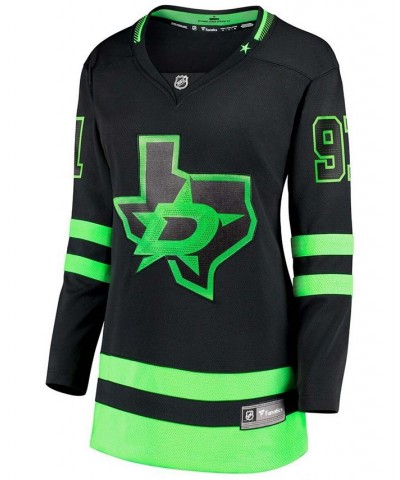 Women's Tyler Seguin Black Dallas Stars 2020/21 Alternate Premier Breakaway Player Jersey Black $54.45 Jersey