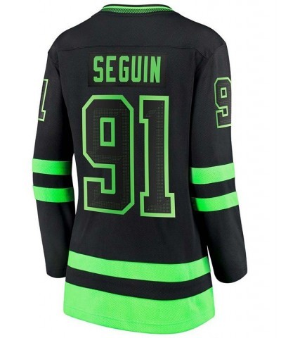 Women's Tyler Seguin Black Dallas Stars 2020/21 Alternate Premier Breakaway Player Jersey Black $54.45 Jersey