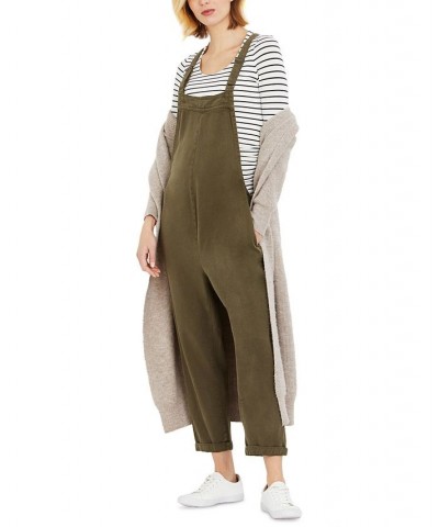 Maternity Overalls Olive $54.28 Jeans