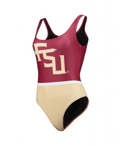 Women's Garnet Florida State Seminoles One-Piece Bathing Suit Garnet $29.25 Swimsuits