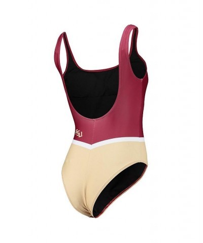 Women's Garnet Florida State Seminoles One-Piece Bathing Suit Garnet $29.25 Swimsuits