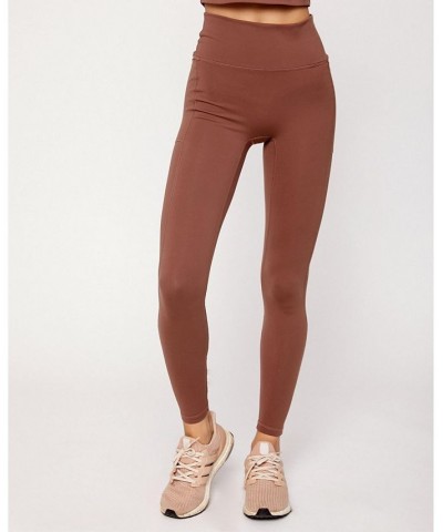 Explore Pocket Legging 26" for Women Brown $43.12 Pants