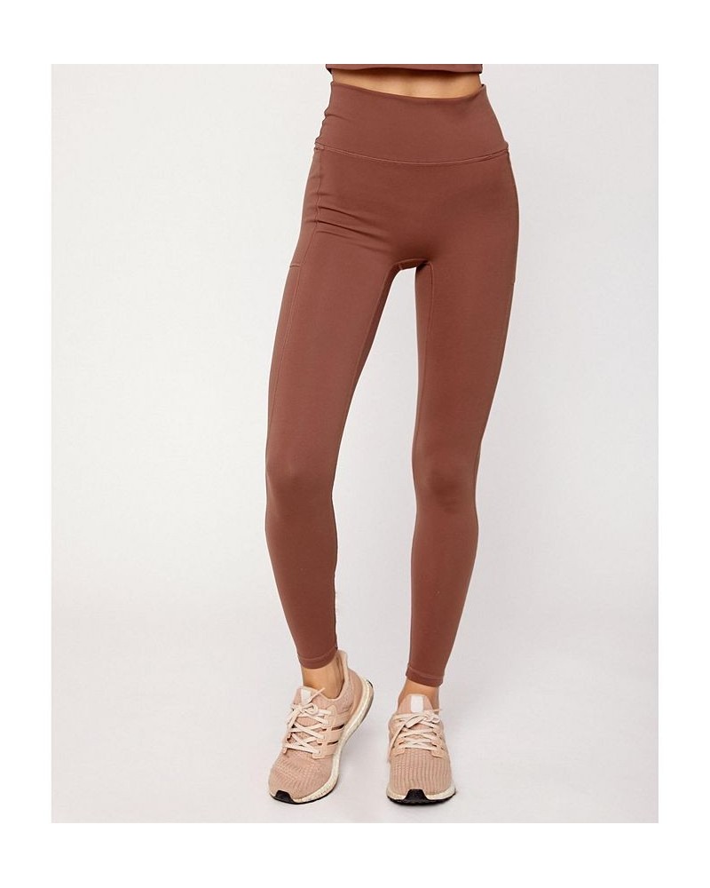 Explore Pocket Legging 26" for Women Brown $43.12 Pants