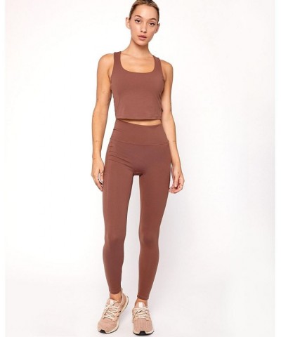 Explore Pocket Legging 26" for Women Brown $43.12 Pants