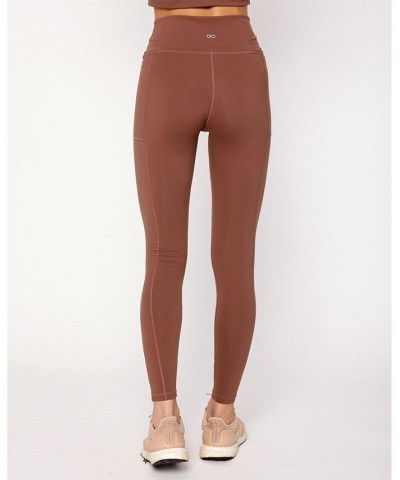 Explore Pocket Legging 26" for Women Brown $43.12 Pants