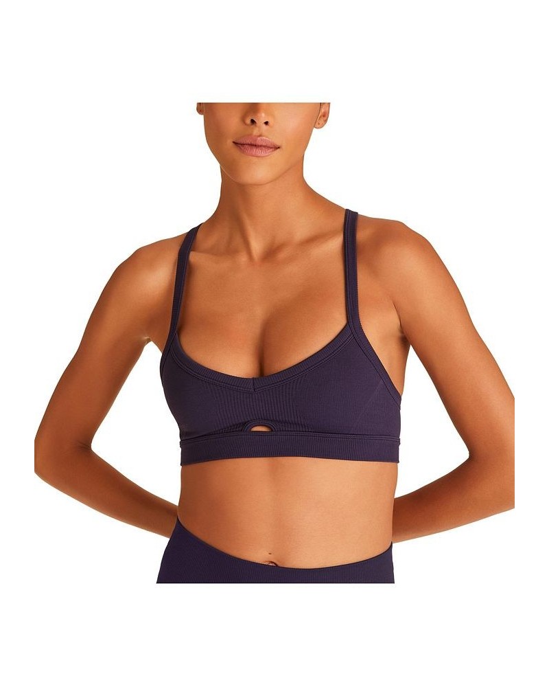 Adult Women Barre Cami Bra Navy $29.14 Bras