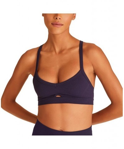 Adult Women Barre Cami Bra Navy $29.14 Bras