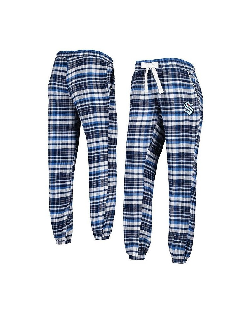 Women's Deep Sea Blue Seattle Kraken Mainstay Flannel Pants Deep Sea Blue $26.39 Pajama