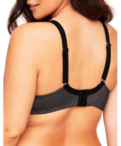 Abellinaa Women's Plus-Size Contour Demi Bra Black $26.93 Bras