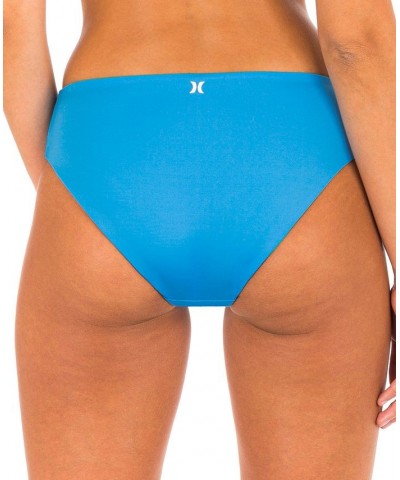 Juniors' Reversible Swim Bottoms Skyline Blue $25.65 Swimsuits