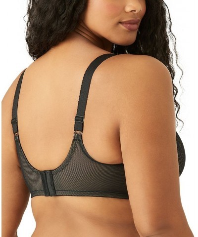 Visual Effects Minimizer Bra 857210 Up To I Cup Black $32.80 Bras