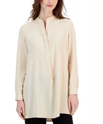 Nehru Tunic Crema $33.60 Tops