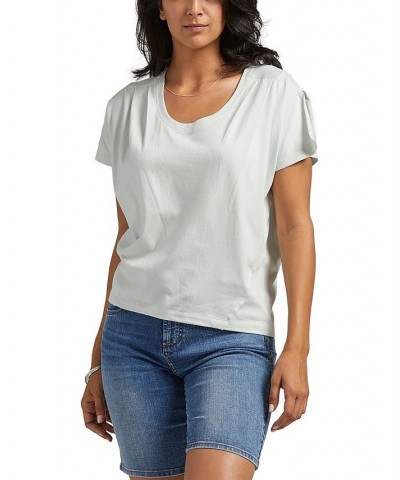 Women's Flutter Sleeved T-shirt Mint $22.36 Tops