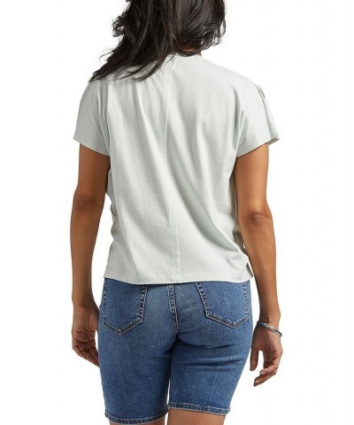 Women's Flutter Sleeved T-shirt Mint $22.36 Tops