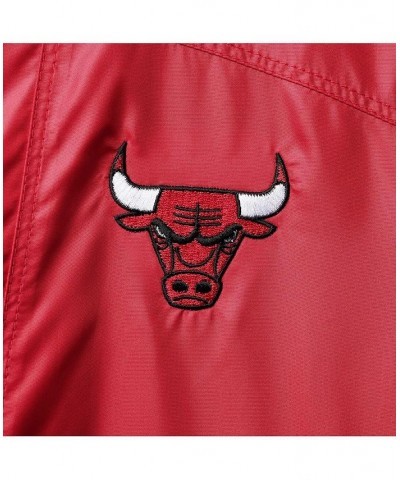 Women's Red Chicago Bulls Flashback Full-Zip Jacket Red $38.25 Jackets