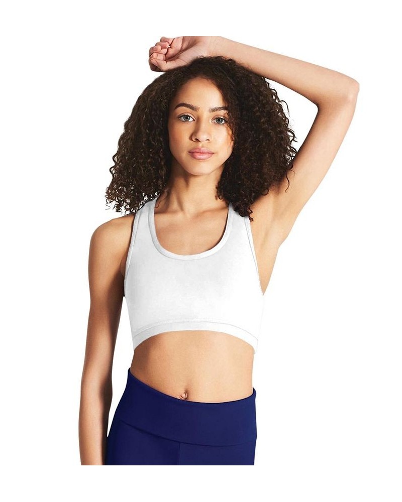 Racerback Bra Top White $15.30 Bras