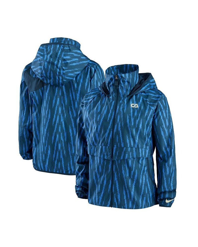 Women's Navy Club America AWF Raglan Full-Zip Jacket Navy $44.00 Jackets