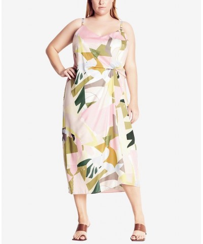 Trendy Plus Size Impression Print Dress Impressions $58.31 Dresses