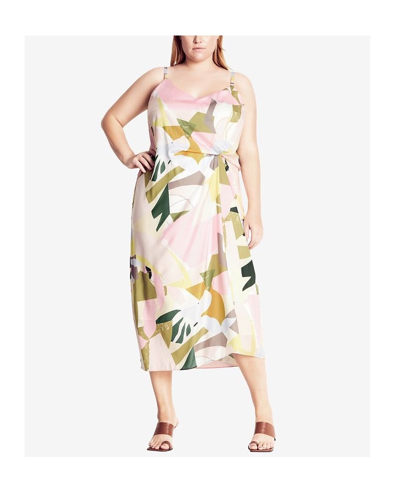 Trendy Plus Size Impression Print Dress Impressions $58.31 Dresses