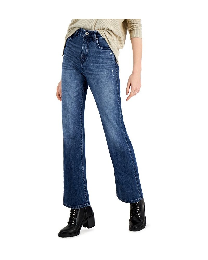 Women's Vintage Classic Bootcut Jeans Summertime Blue $15.29 Jeans