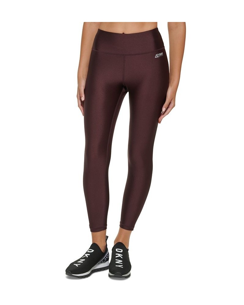 High Shine 7/8 Leggings Purple $22.66 Pants