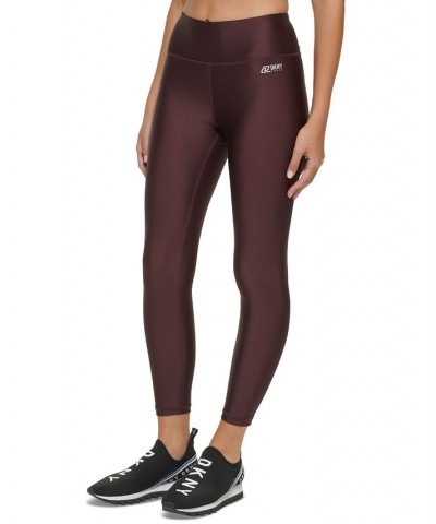 High Shine 7/8 Leggings Purple $22.66 Pants