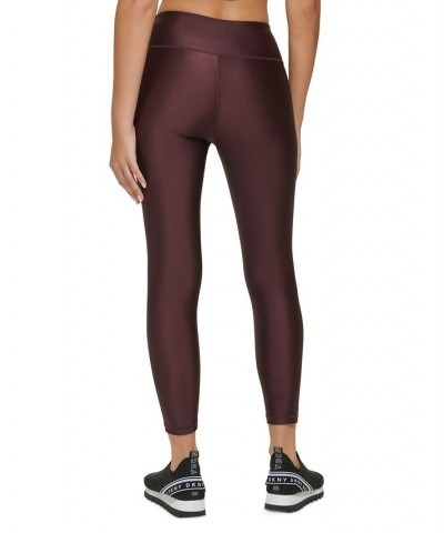 High Shine 7/8 Leggings Purple $22.66 Pants