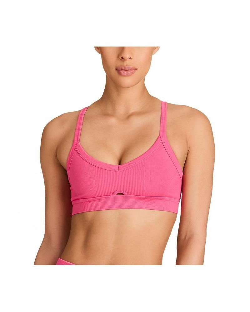 Adult Women Barre Cami Bra Pink Punch $29.14 Bras