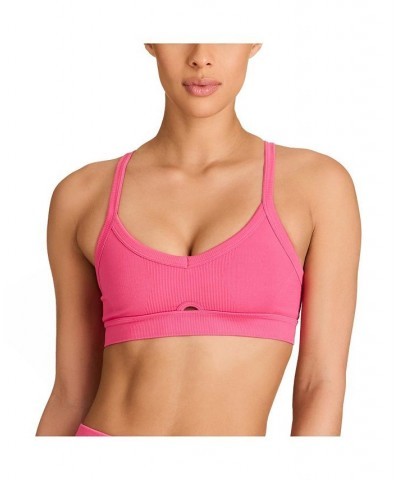 Adult Women Barre Cami Bra Pink Punch $29.14 Bras