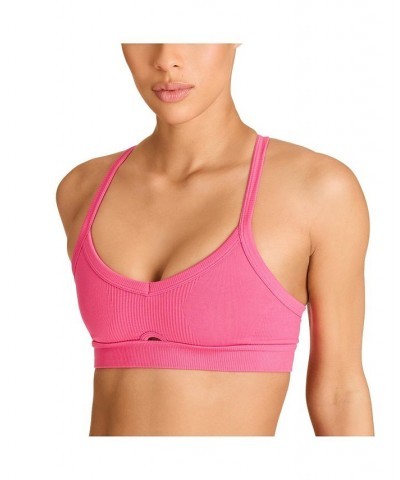 Adult Women Barre Cami Bra Pink Punch $29.14 Bras