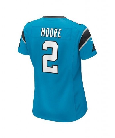 Women's D.J. Moore Blue Carolina Panthers Game Jersey Blue $53.20 Jersey