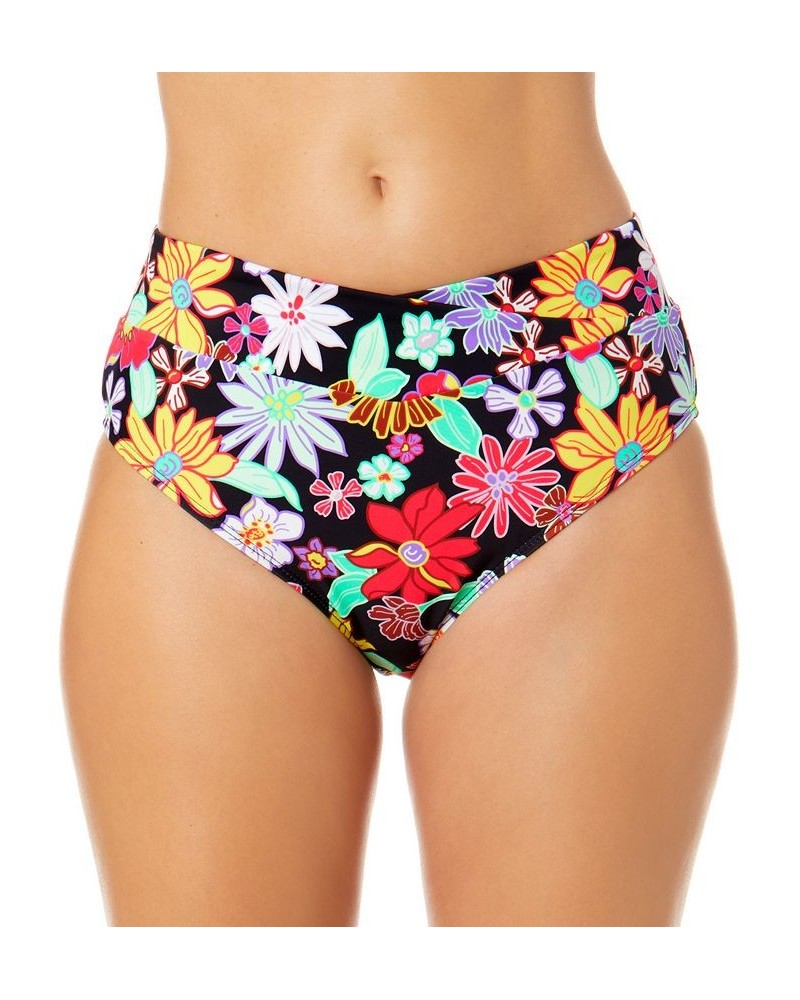 Juniors' Penny Lane High-Waist Bikini Bottoms Multi $13.20 Swimsuits