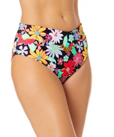 Juniors' Penny Lane High-Waist Bikini Bottoms Multi $13.20 Swimsuits