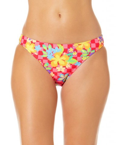 Juniors' Art Block Tropic Hipster Bikini Bottoms Multi $14.40 Swimsuits