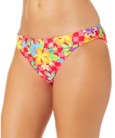 Juniors' Art Block Tropic Hipster Bikini Bottoms Multi $14.40 Swimsuits