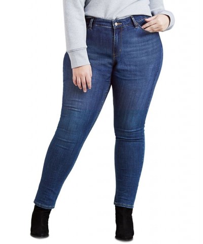 Trendy Plus Size 711 Skinny Jeans Cobalt Overboard $36.39 Jeans