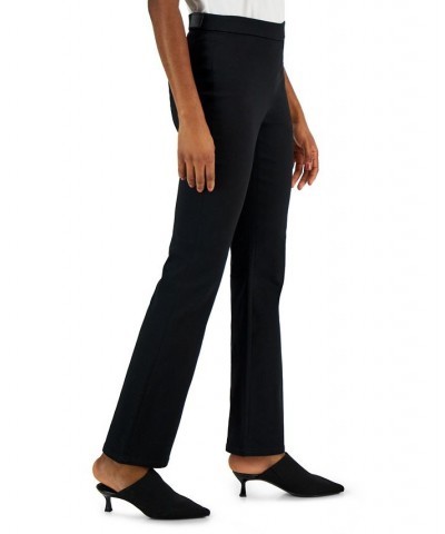 Women's Pull-On High-Rise Flare-Leg Pants Onyx Wash $32.70 Pants