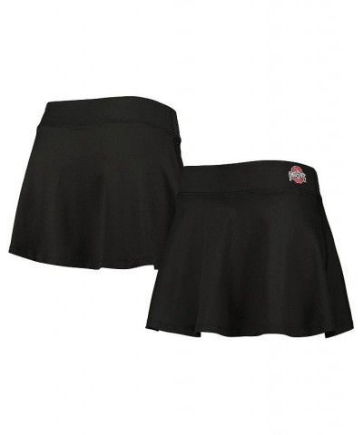 Women's Black Ohio State Buckeyes Flowy Skort Black $27.30 Shorts