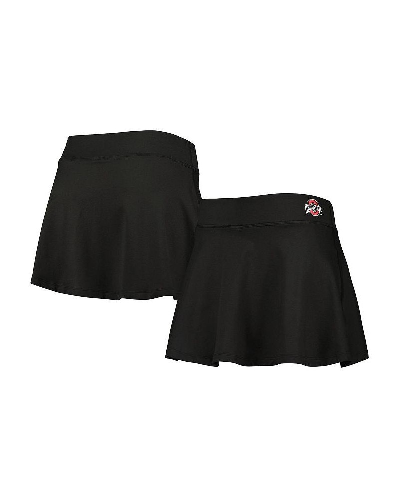 Women's Black Ohio State Buckeyes Flowy Skort Black $27.30 Shorts