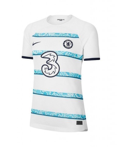 Women's Mason Mount White Chelsea 2022/23 Away Breathe Stadium Replica Player Jersey White $70.00 Jersey