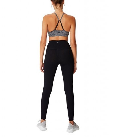 Women's Active High Waist Core 7/8 Tights Black $21.19 Pants