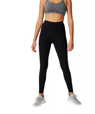 Women's Active High Waist Core 7/8 Tights Black $21.19 Pants