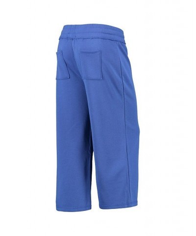 Women's Royal New England Patriots Cropped Pants Royal $35.00 Pants