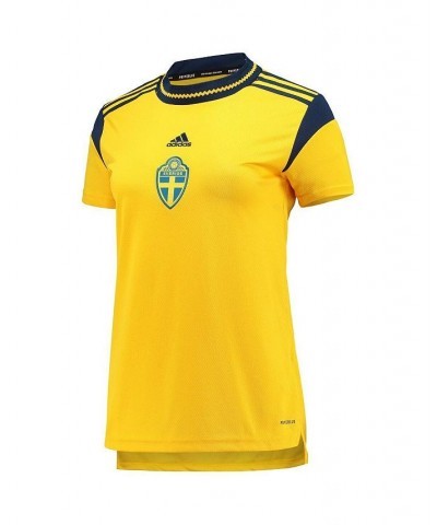 Women's Yellow Sweden Women's National Team 2022 Replica Jersey Yellow $49.49 Jersey