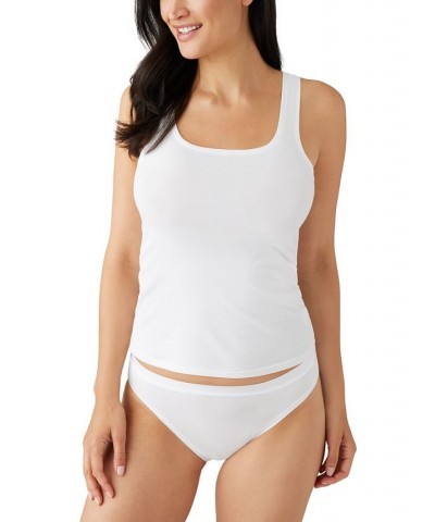 Women's Understated Cotton Tank 815362 White $18.90 Lingerie