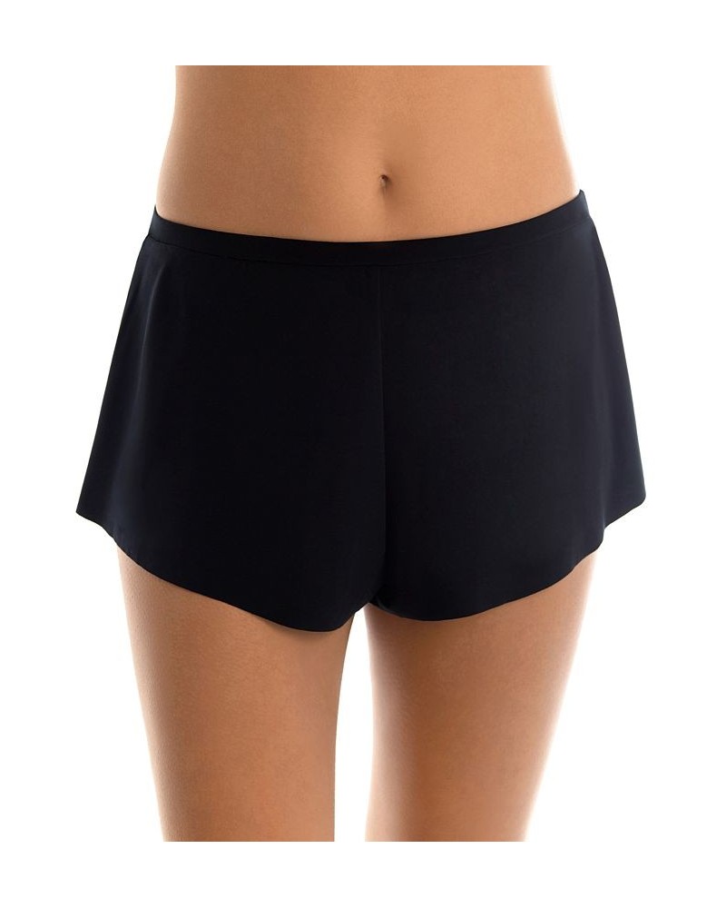 Slimming Control Jersey Tap Swim Shorts Black $51.94 Swimsuits